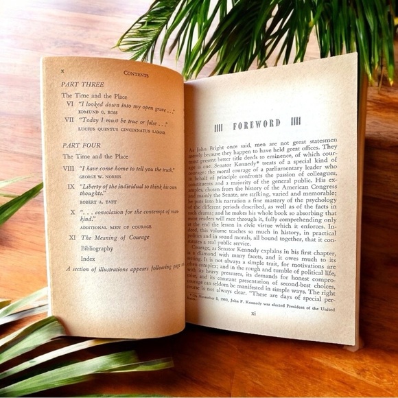 Vintage 1963 Profiles in Courage by John F. Kennedy | 24th Printing | Cardinal - Picture 11 of 13